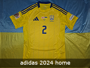 adidas ukraine home football shirt 2024 2025